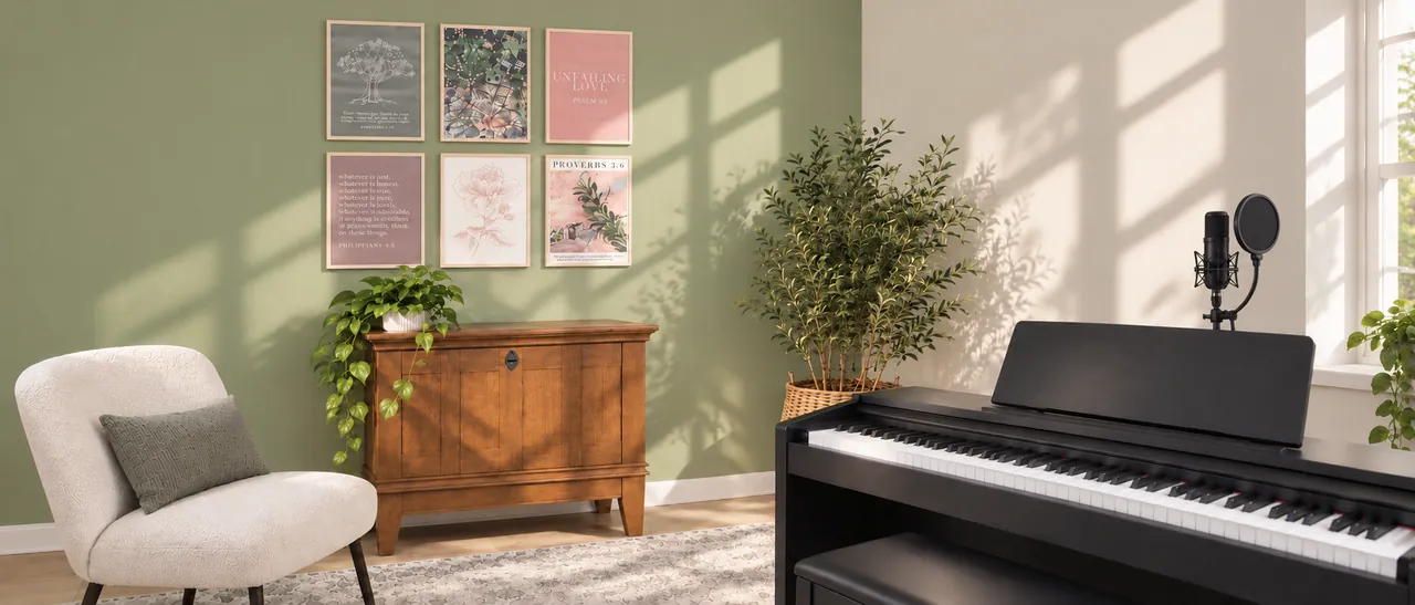 Voice studio in Glen Allen, Virginia